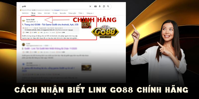 Cách kiểm chứng đường dẫn vào GO88 có thuộc hệ thống chính hãng